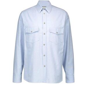 Gucci Light Blue Casual Button Down Shirt
